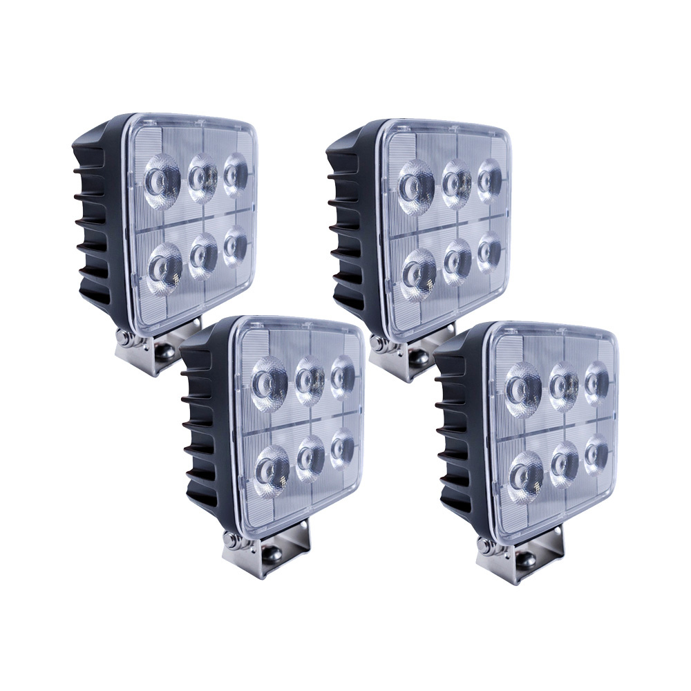 4-pak NIZLED W36RF, światło cofania/robocze, 36W, pakiet świateł roboczych