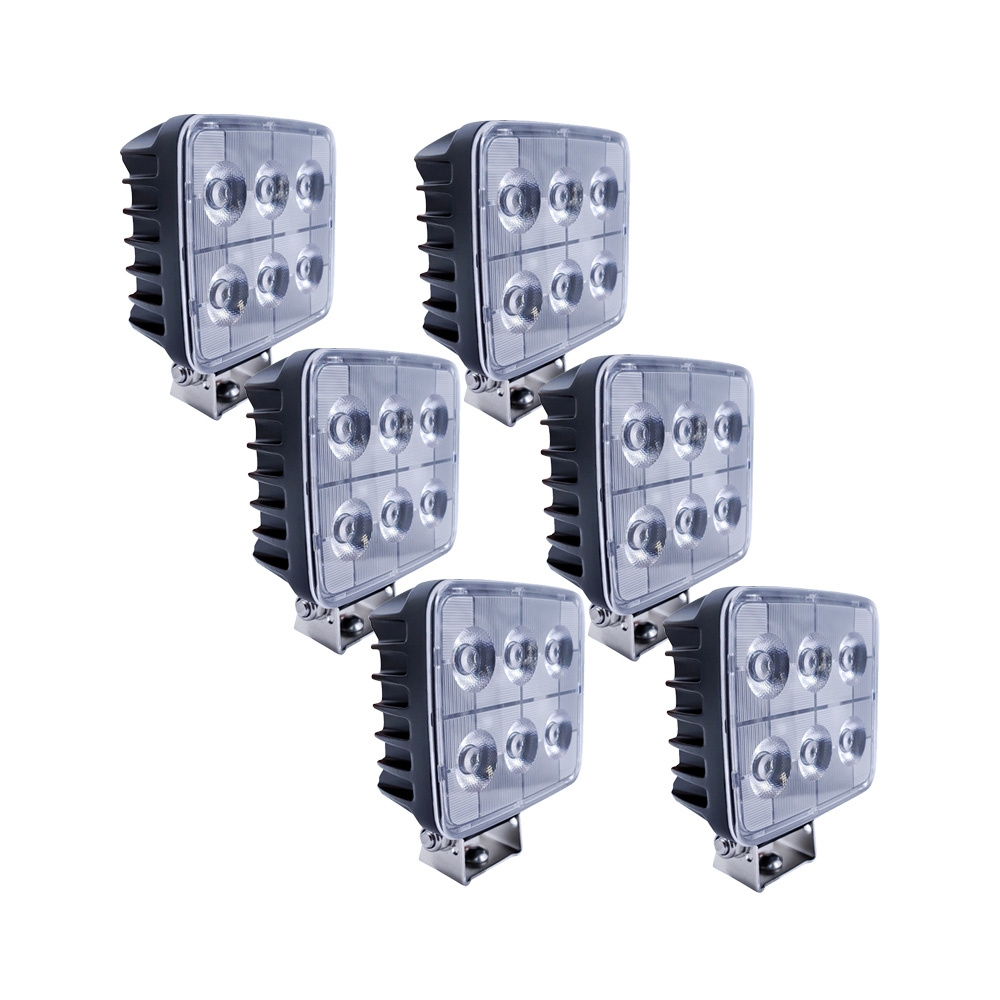6-pak NIZLED W36RF, światło cofania/robocze, 36W, pakiet świateł roboczych
