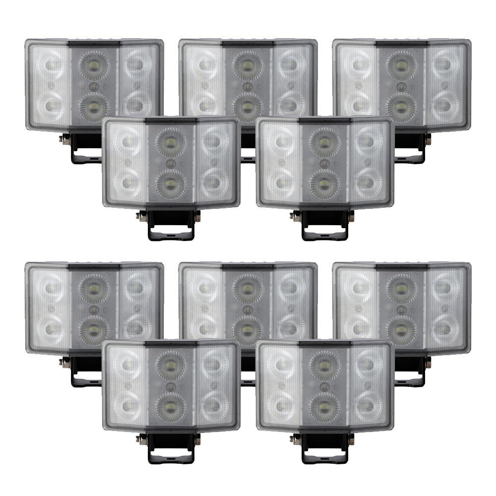 10-pak NIZLED W60RFA, światło cofania/robocze, 60W, pakiet świateł roboczych