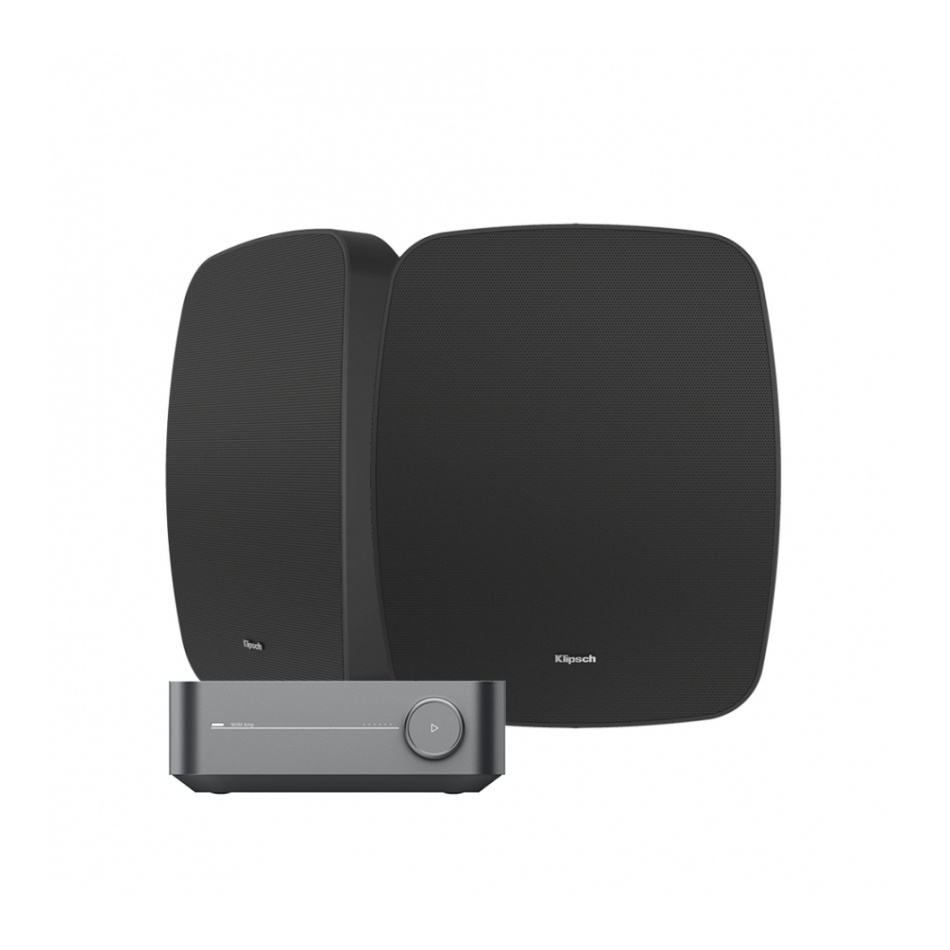 Klipsch RSM-525 w czerni z Wiim Amp, pakiet na zewnątrz