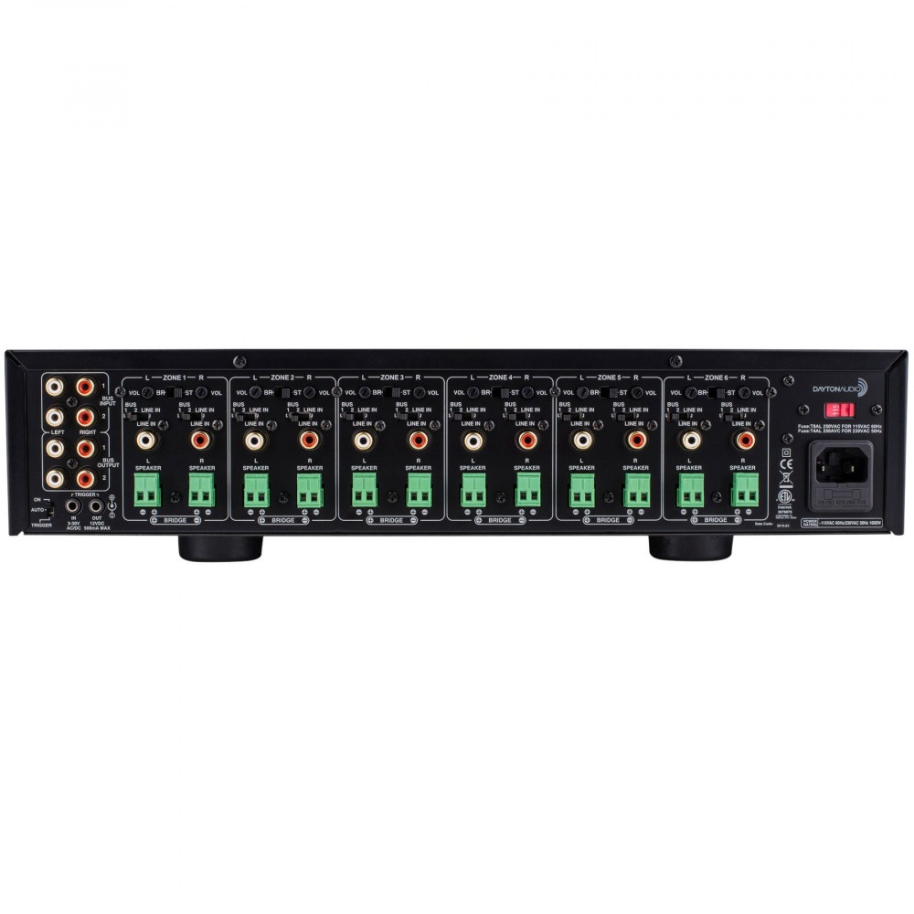 Dayton Audio MA1240 z 2 sztukami WiiM Pro