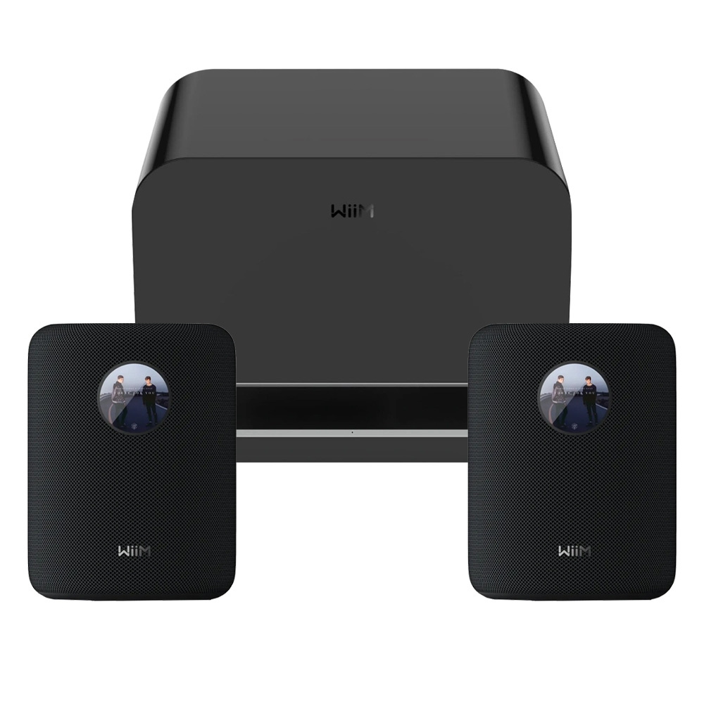 2-pack WiiM Sound z WiM Sub Pro, czarny