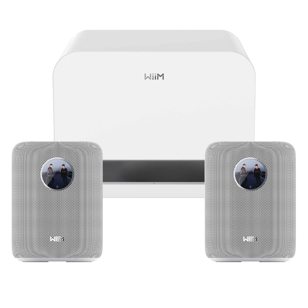 2-pack WiiM Sound z WiM Sub Pro, biały