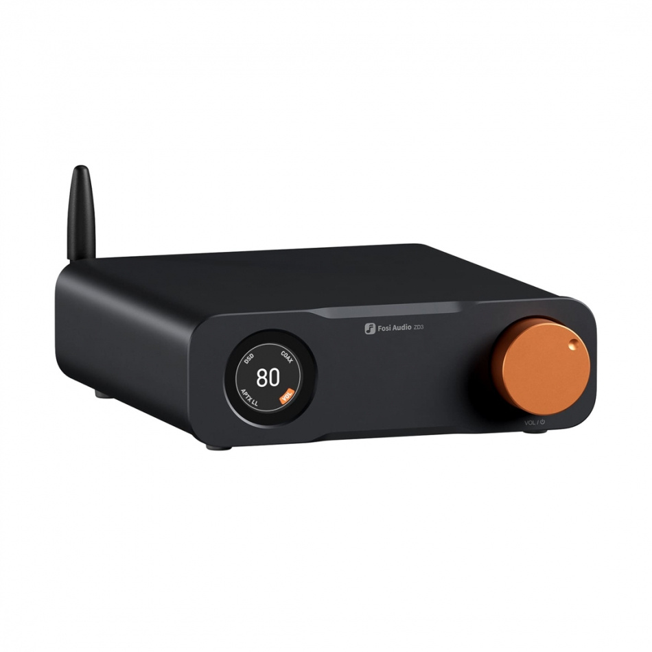 Fosi Audio ZD3 DAC z ZA3, zestaw stereo